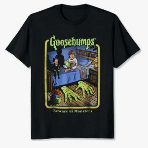 Goosebumps Beware Of Monsters Unisex Black T Shirt